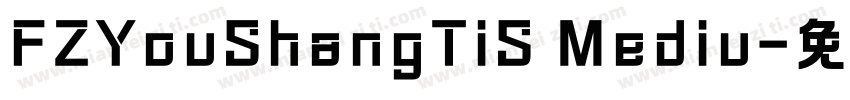FZYouShangTiS Mediu字体转换